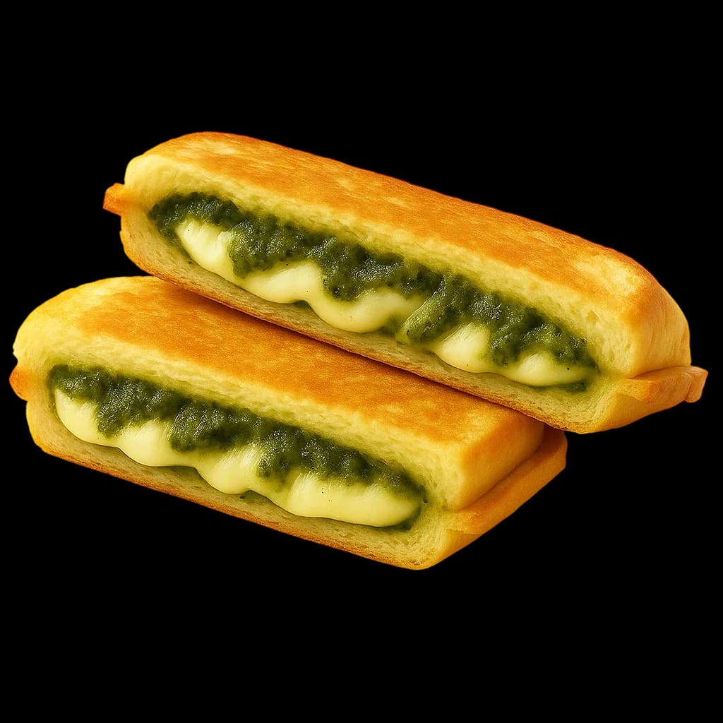 토스트고 바질치즈